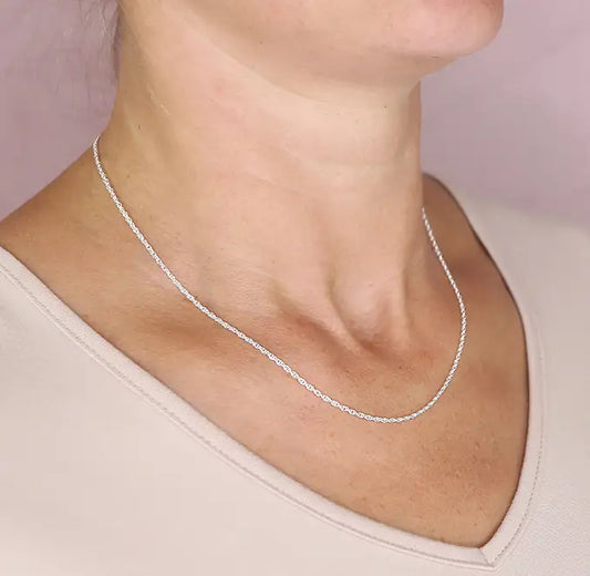 Sterling Silver Rope Chain – Prince of Wales