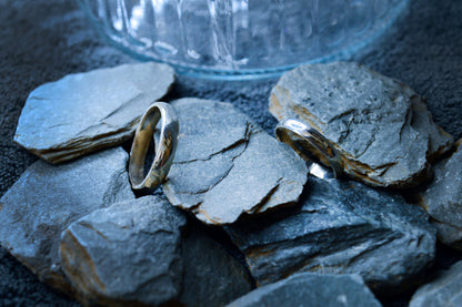 Wedding band set