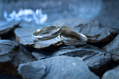 Wedding band set